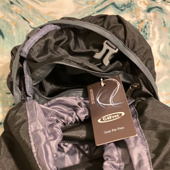 G4FREE LARGE 40L LIGHTWEIGHT HIKING WATER RESISTANT BACKPACK - Picture 4 of 8